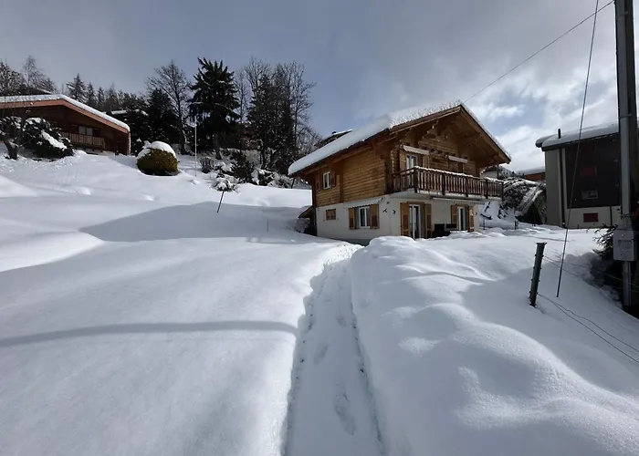 Chalé Au Grand Soleil Ovronnaz